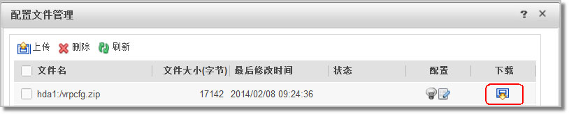 配置文件管理