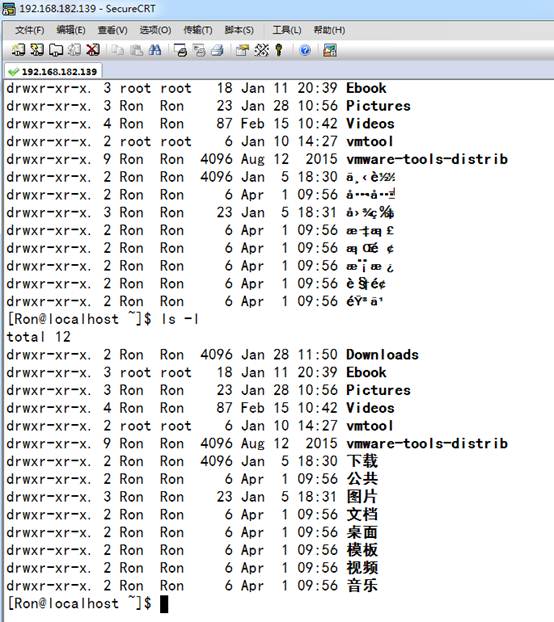 SecureCRT 中文顯示亂碼解決方法